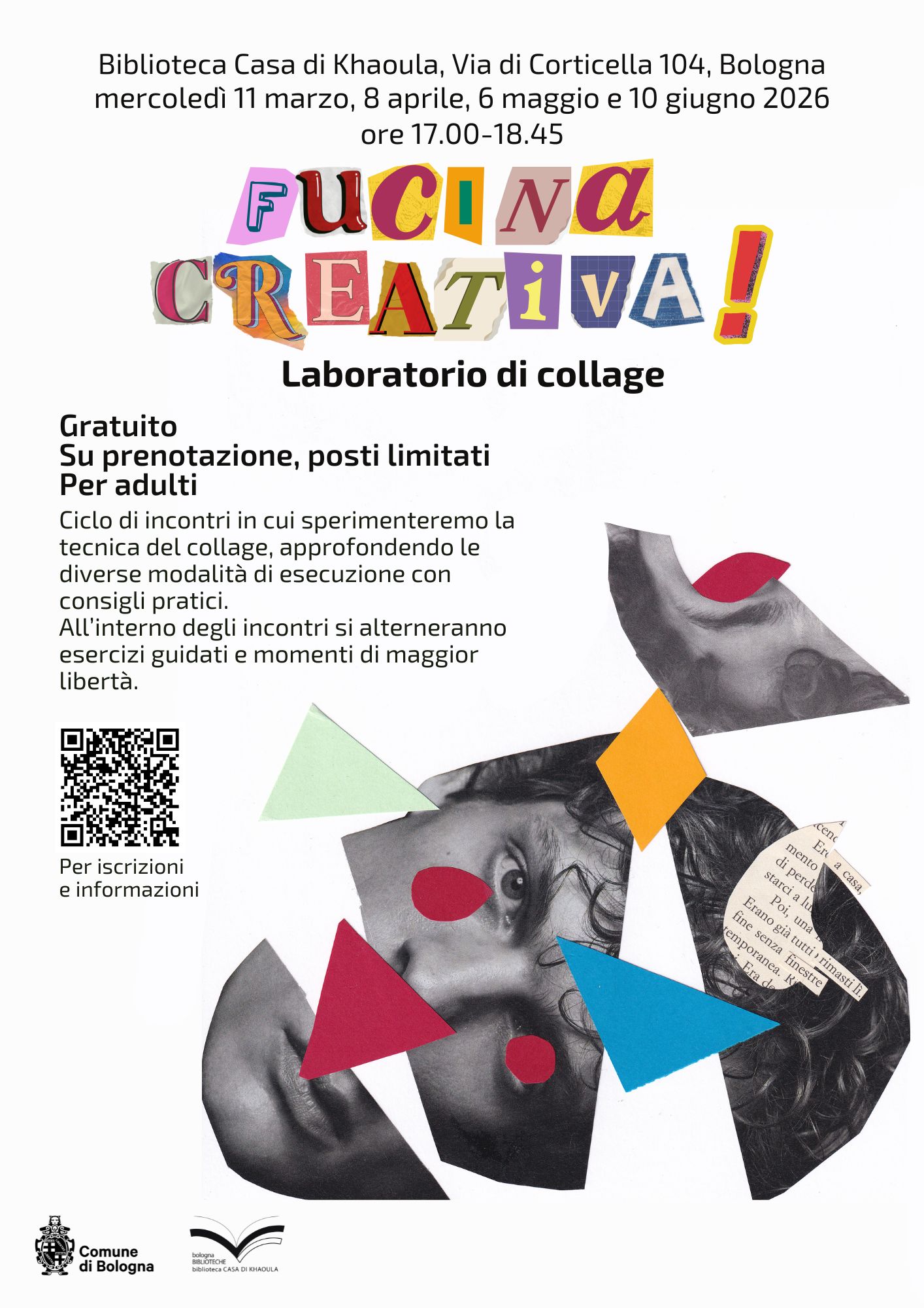 Fucina creativa: Laboratorio di collage per adulti